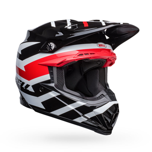 Bell Moto-9S Flex Helmet - Banshee Gloss Black/Red